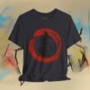 Japanese Calligraphy T‑Shirt - Kichi Good Luck Ink Brush Design – product gallery – M · Art & Design