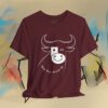 Bull Motivation Tee - No. 2 - "Keep Your Horns Up" - Minimalistic Shirt