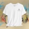 Hands of Hope — Black Ribbon Cancer Awareness T‑Shirt – product gallery – M · Art & Design