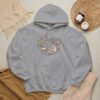 Floral Moon Goddess Hoodie — Boho Celestial Graphic Sweatshirt - Romantic Piano