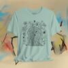 13538026502200270599_v2_2048_custom.jpeg Psychedelic Line Art Tee — Cosmic Mind Floral Doodle T-Shirt – product gallery – M · Art & Design