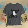 13628163162451485890_v2_2048_custom.jpeg Bull Motivation Tee - No.1 - "Keep Your Horns Up" - Minimalistic Energy Shirt