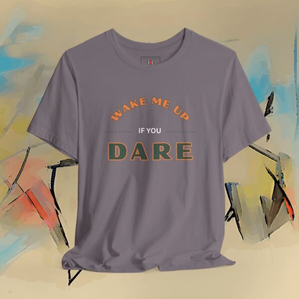 Wake Me Up Graphic T-Shirt — Fun Lover Gift Tee – product gallery – M · Art & Design