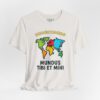 World Homecoming Map Unisex Tee, Mundus Tibi et Mihi Latin Quote T-Shirt, Global Connection Shirt, Unity Gift, Wanderlust Apparel, Colorful