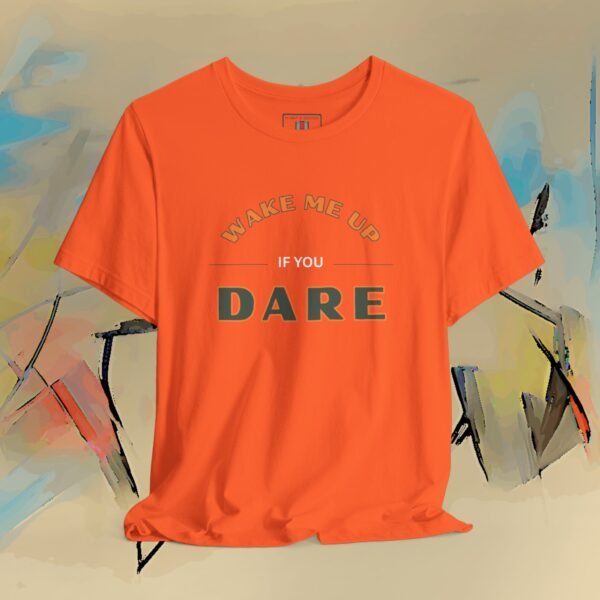 Wake Me Up Graphic T-Shirt — Fun Lover Gift Tee – product gallery – M · Art & Design