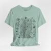 14096408857706863595_2048.jpeg Psychedelic Line Art Tee — Cosmic Mind Floral Doodle T-Shirt