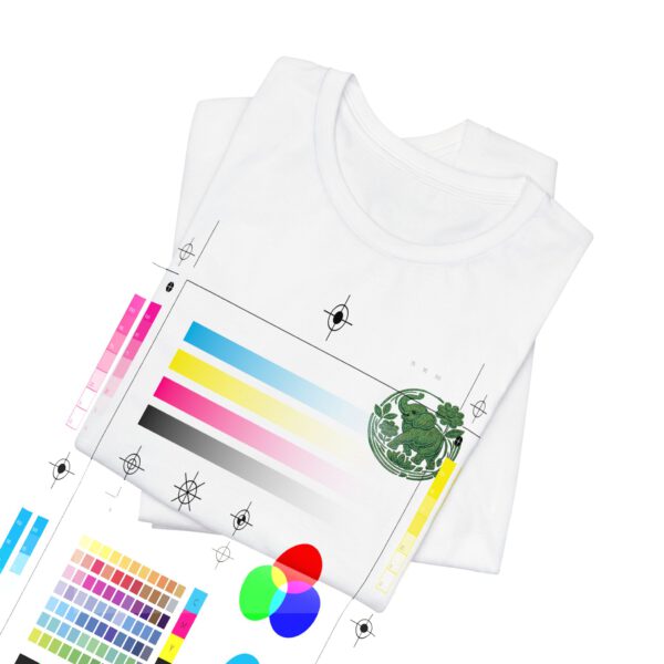 Eco Elephant Globe Embroidered Tee — Sustainable Wildlife Embroidery