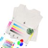 Eco Elephant Globe Embroidered Tee — Sustainable Wildlife Embroidery