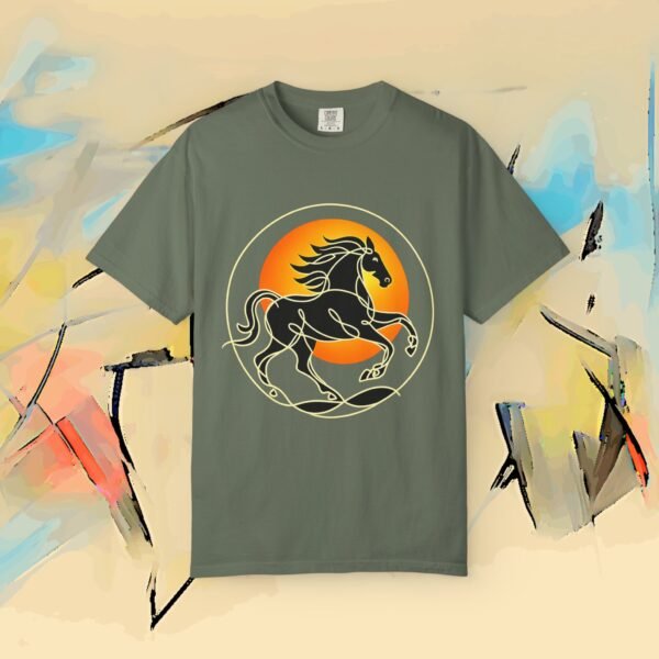 2252196652783394336_2048_custom.jpeg Stallion Crest T-shirt – product gallery – M · Art & Design