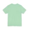 Eco Elephant Globe Embroidered Tee — Sustainable Wildlife Embroidery