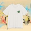 Eco Elephant Globe Embroidered Tee — Sustainable Wildlife Embroidery