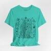 2610962593946661686_2048.jpeg Psychedelic Line Art Tee — Cosmic Mind Floral Doodle T-Shirt