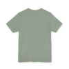 Eco Elephant Globe Embroidered Tee — Sustainable Wildlife Embroidery