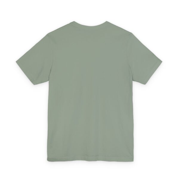 Eco Elephant Globe Embroidered Tee — Sustainable Wildlife Embroidery