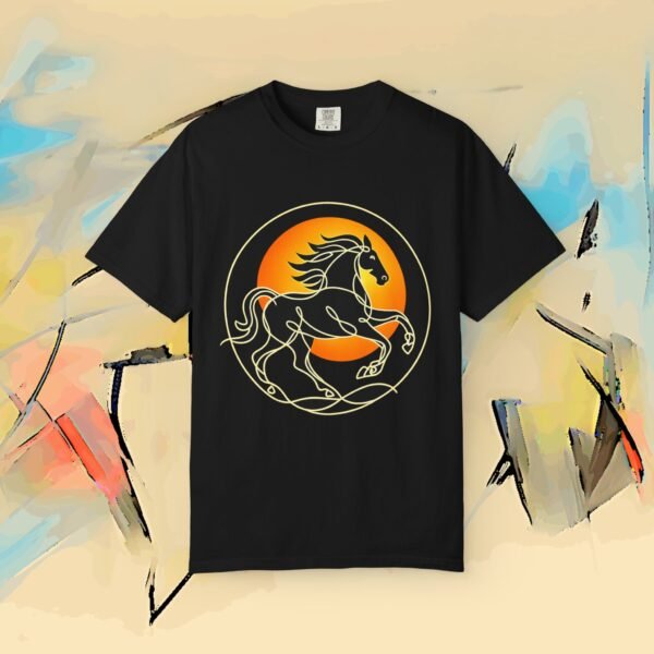 6028074849159057820_2048_custom.jpeg Stallion Crest T-shirt – product gallery – M · Art & Design