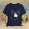 Bull Motivation Tee - No. 2 - "Keep Your Horns Up" - Minimalistic Shirt