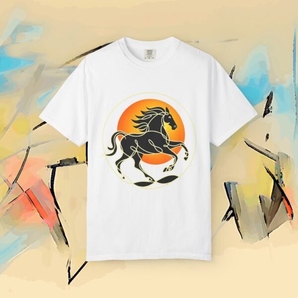 7777226673498803624_2048_custom.jpeg Stallion Crest T-shirt – product gallery – M · Art & Design