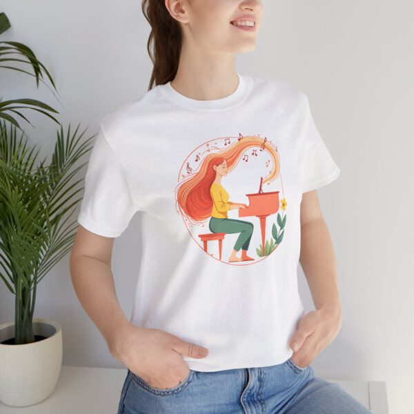 813245285453634807_2048.jpeg Music in Motion Circoloide Tee — 'I Play in Circles' Artistic Piano Graphic T-Shirt
