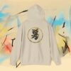 Tiger Samurai Hoodie — Streetwear Warrior with 勇 Emblem – product gallery – M · Art & Design