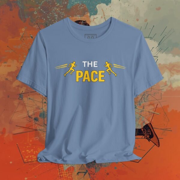 The Pace Running T-Shirt — Runner Graphic Short Sleeve Tee – product gallery – M · Art & Design