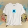 10133012137504639300_v2_2048_custom.jpeg Laid-back flower T-Shirt "Kann man machen." - blue – product gallery – M · Art & Design