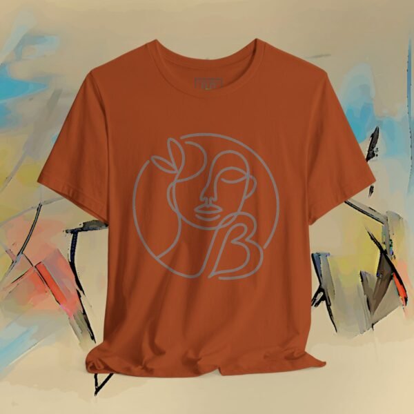 10820240855306470167_v2_2048_custom.jpeg Minimal Line Art Face T‑Shirt — Feminine Abstract Graphic Tee – product gallery – M · Art & Design