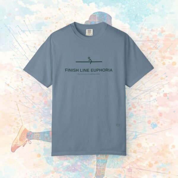 FINISH LINE EUPHORIA – Premium Running Tee – product gallery – M · Art & Design
