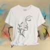 11683490768178888163_v2_2048_custom-1.jpeg Minimal Line Art Face Tee (10726)– Botanical Women' Graphic T-Shirt – product gallery – M · Art & Design
