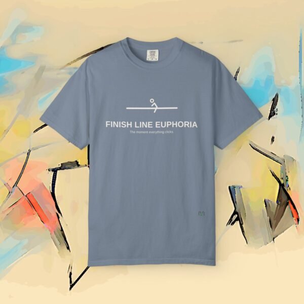 FINISH LINE EUPHORIA – Premium Running Tee – product gallery – M · Art & Design