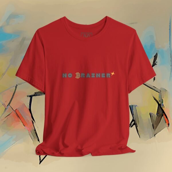 1231556785551570069_v2_2048_custom-1.jpeg No Brainer – Bitcoin T-Shirt – product gallery – M · Art & Design