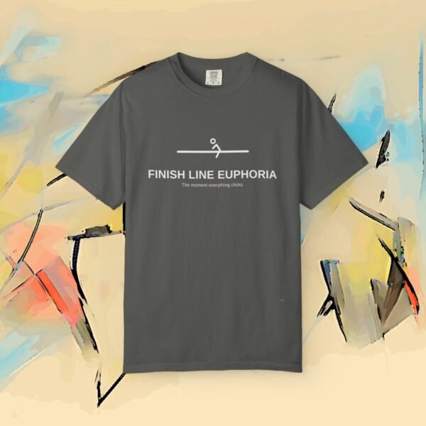 FINISH LINE EUPHORIA – Premium Running Tee – product gallery – M · Art & Design