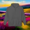13358341336935131719_2048_custom-1.jpeg Friendship As Old As Time Hoodie — Vintage Sunset Bench Friends Pullover – product gallery – M · Art & Design
