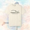 Runner's High Light Colors – Ultimate Comfort Colors Premium Running Philosophy Tee (Joy in Motion Edition) – Running Bella+Canvas T-shirt by Martume (Back view)