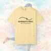 Runner's High Light Colors – Ultimate Comfort Colors Premium Running Philosophy Tee (Joy in Motion Edition) – Running Bella+Canvas T-shirt by Martume (Detail view)