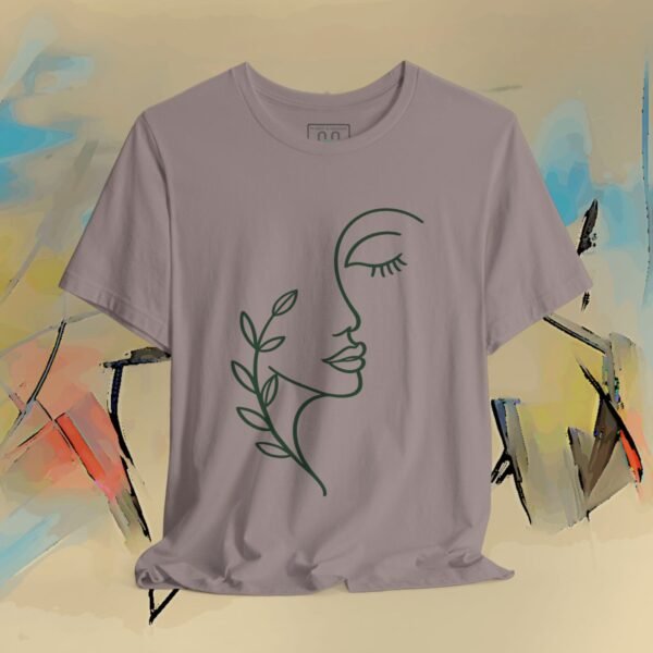 14957742147682043564_v2_2048_custom-1.jpeg Minimal Line Art Face Tee (10726)– Botanical Women' Graphic T-Shirt – product gallery – M · Art & Design