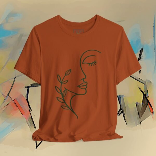 15279840240208556984_v2_2048_custom-1.jpeg Minimal Line Art Face Tee (10726)– Botanical Women' Graphic T-Shirt – product gallery – M · Art & Design