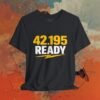 15307461046669087022_v2_2048_custom.jpeg "42.195 - Ready" - The Distance Tee artistic unisex graphic T-shirt