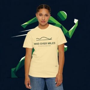 15880329805463674704_2048_custom.jpeg MIND OVER MILES – Premium Running Tee artistic unisex graphic T-shirt