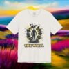 "The Wall" - Abstract Energy Burst Tee – product gallery – M · Art & Design