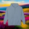 16866925004334035238_2048_custom-1.jpeg Friendship As Old As Time Hoodie — Vintage Sunset Bench Friends Pullover – product gallery – M · Art & Design
