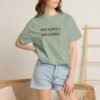 Run Quietly Light Colors – Ultimate Comfort Colors Premium Running Philosophy Tee – Martume Premium Artwear