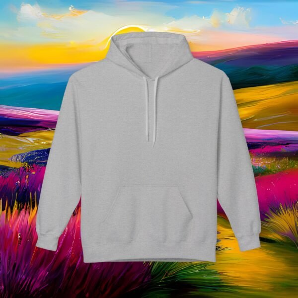 18415640845028377594_2048_custom-1.jpeg Friendship As Old As Time Hoodie — Vintage Sunset Bench Friends Pullover – product gallery – M · Art & Design