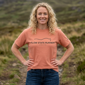 FLOW STATE RUNNER – Premium Running Tee artistic unisex graphic T-shirt