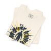 "The Wall" - Abstract Energy Burst Tee – product gallery – M · Art & Design