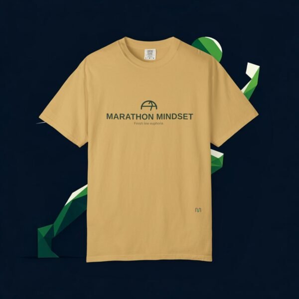 MARATHON MINDSET – Premium Running Tee (Euphoria Edition) (Light Colors) – Running Bella+Canvas T-shirt by Martume (Additional view 6)