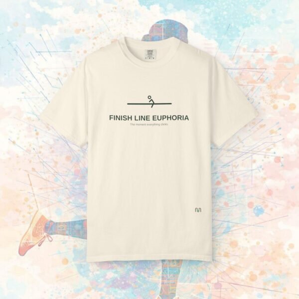 FINISH LINE EUPHORIA – Premium Running Tee – product gallery – M · Art & Design