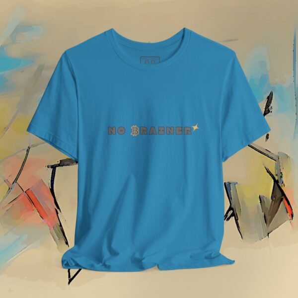 4349474561104881967_v2_2048_custom-1.jpeg No Brainer – Bitcoin T-Shirt – product gallery – M · Art & Design