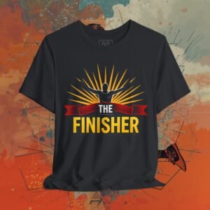 "Finisher" - Exclusive Gold Edition Tee artistic unisex graphic T-shirt
