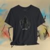 Girl Dad T-Shirt — Father Silhouette with Two Daughters Tee – product gallery – M · Art & Design