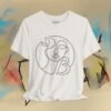 6171360980553787968_v2_2048_custom.jpeg Minimal Line Art Face T‑Shirt — Feminine Abstract Graphic Tee – product gallery – M · Art & Design